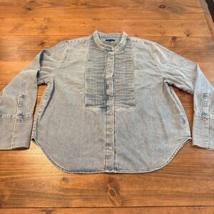 Quince Denim Tuxedo shirt Size XL - excellent condition
